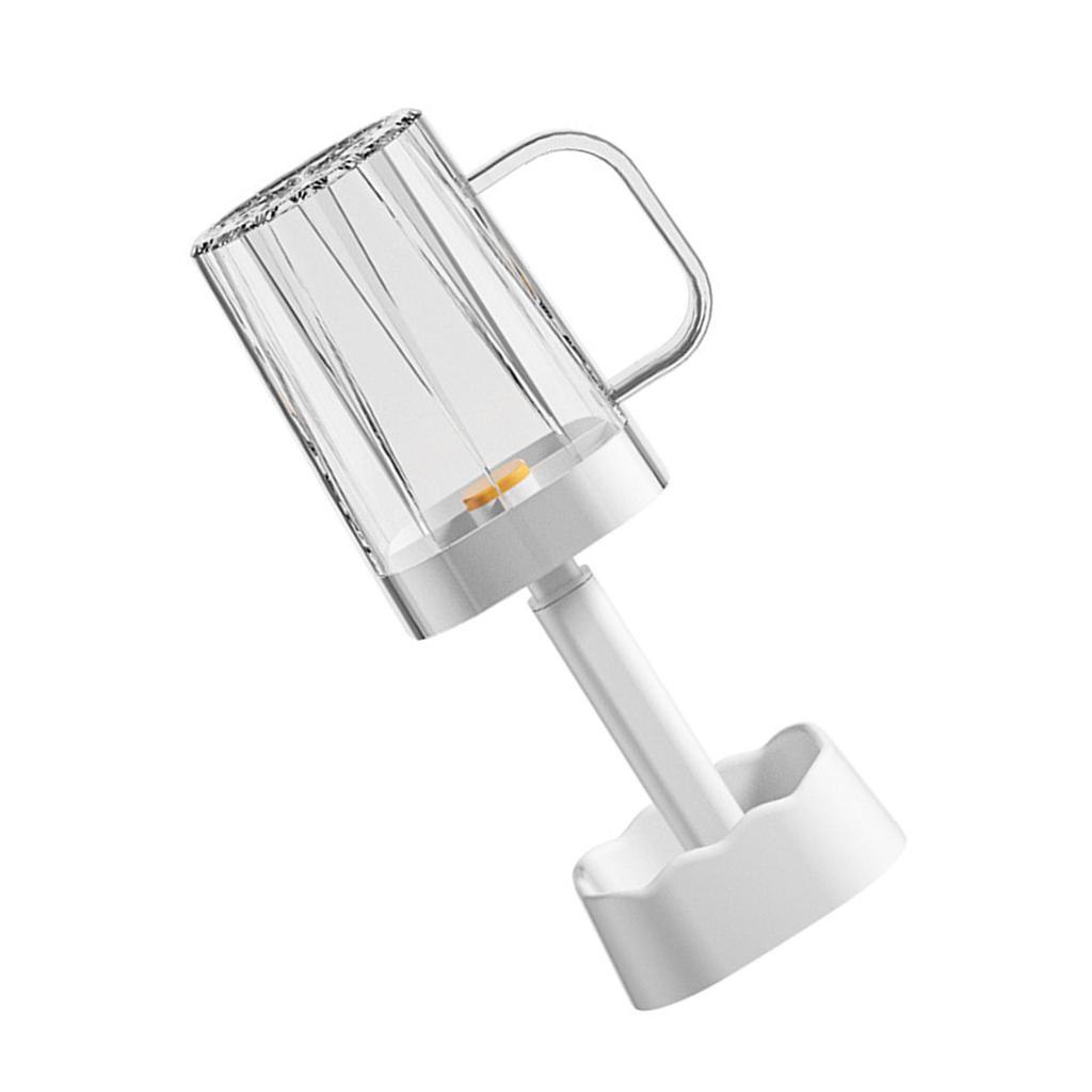 Covered Rinse Cup Multifunctional Toothbrush Holder with Cup Cover Handle for Home Travel