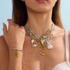 Fish/Shell/ Starfish Pendant Necklace Bohemia Clavicle Chain Ethnic Style Choker Necklace  Holiday