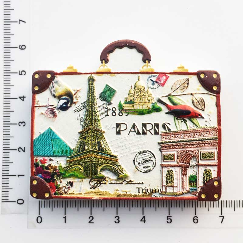 Frankreich Tourismus Souvenirs Kühlschrankmagnete Wohnkultur Tahiti Paris Reisen Kühlschrank Magnetische Aufkleber Hochzeitsgeschenke