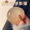 .Green Apple Blue Maltose Squishy Toys Anti Stress Sensory Fidgets Toy Soft Simulated Transparent Slow-Rebound Decompression Toy