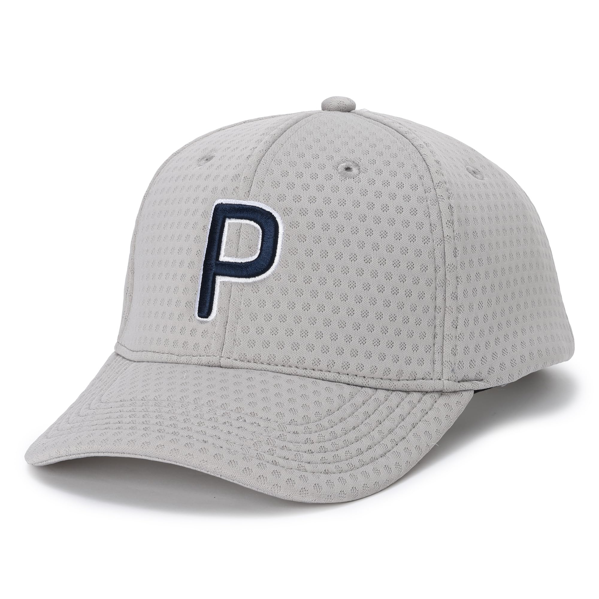 

Мужская кепка PUMA Golf Sedate Gray полностью из сетки,