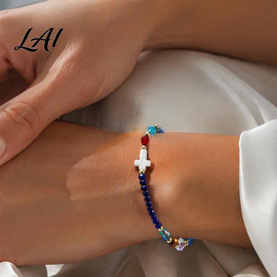 Religious Faith Gift Handmade Story of Jesus Bracelet Adjustable Braided Rope Beaded Handcrafted Bracelet Christian Jewelry Inspirational Gifts for