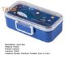 700ML Kids Bento Lunch Box Leak-proof Snack Box Cartoon BPA-Free Easy Carry Children Meal Prep Container with for School And Outdoor Adventures