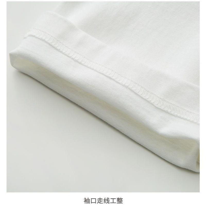 Women's Unisex Oversized Short Sleeve T-Shirt Cartoon Zebra Print Casual White Top