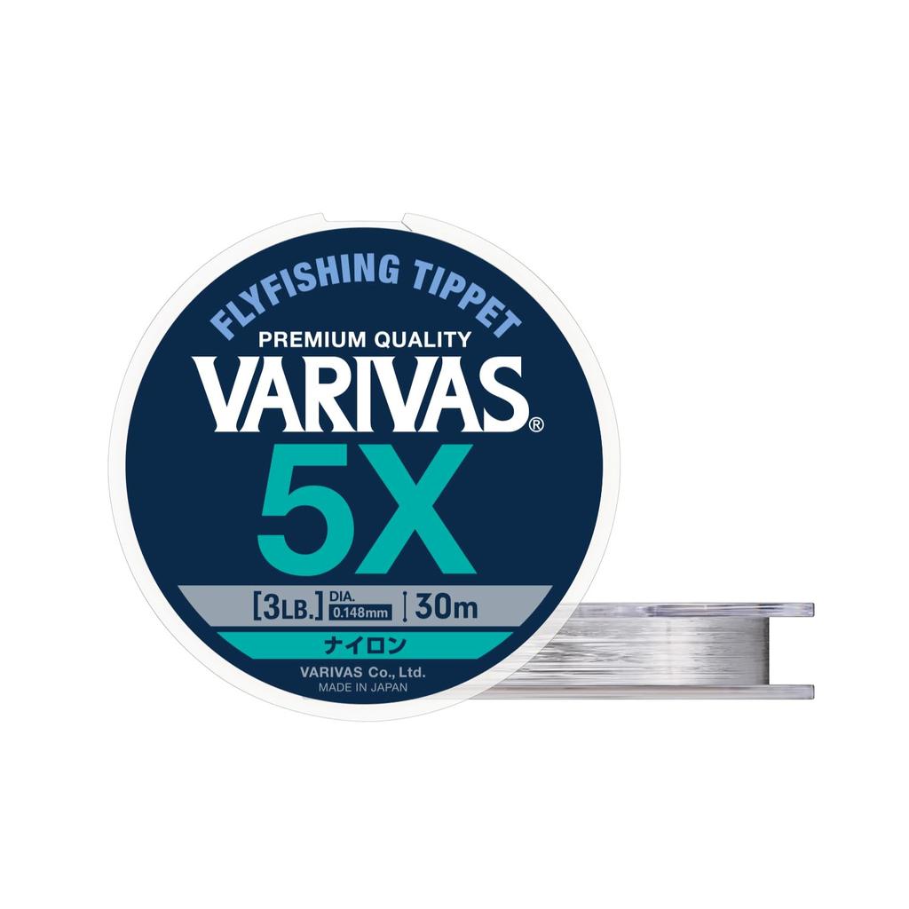 VARIVAS Tippet Nylon 30m Natural 6X (2.5lb)