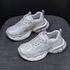 Daddy Shoes Girl 2025 Autumn New Platform Ultra Light Rubber and Plastic Foam Sole Running Casual Fashion Female Student Sneakers