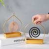 Minimalist Iron Art Hanging Mosquito Coil Holder & Incense Burner