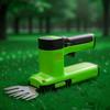Rechargeable Lawn Edger And Bush Pruner With Carbon Steel Blades Suitable For Small Yard Landscaping