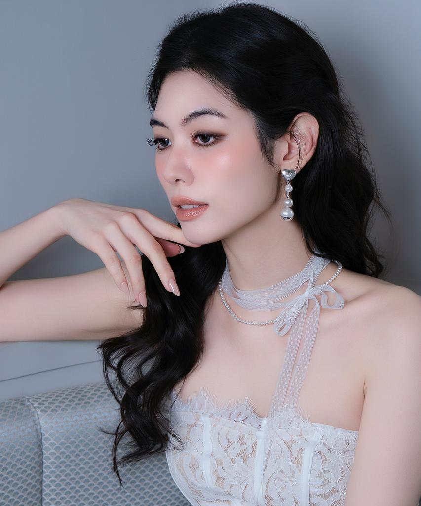 Reve Love Pearl Drop Earrings