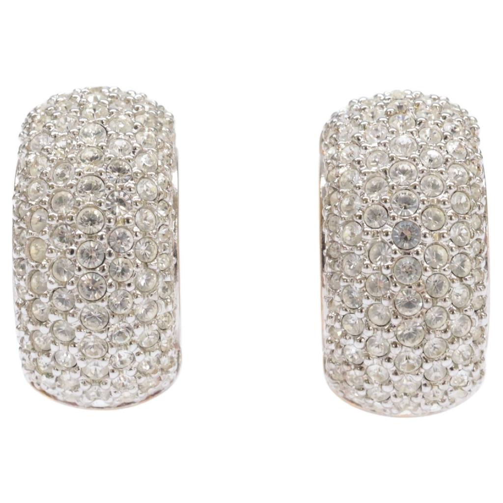 Swarovski [Beautiful Condition] Crystal Earring goldUsed