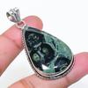 Natural Kambaba Jasper Gemstone 925 Sterling Silver Jewelry Pendant 2.17" AP-14888