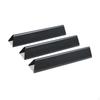3x Grill Heat Plates Porcelain Steel BBQ Front Mounted Control Panels 15.3 Inch Replacement Part