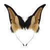 Faux Animal-Ear Headband Flexible Animal Ears Fuzzy for Cosplay
