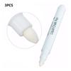 NEW High-end 1/3PCS Erasable Dustless White Liquid Chalk Pen Marker For Glass Window Chalkboard Blackboard Non-dust Chalk School