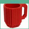Caneca Premium Build A Brick com Design Único de Blocos de Montar Xícara de Café