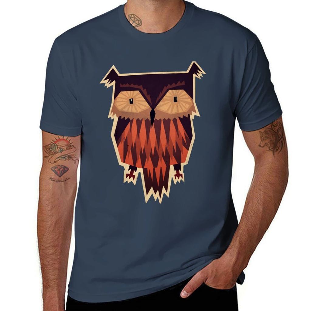 Owl TShirt Casual Streetwear Short Sleeve Tee TShirt