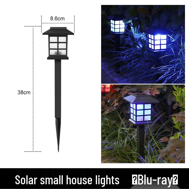 Mini-Solar-LED-Rasenlaterne - Wetterfeste Gartenleuchte
