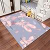 Ballet Shoes with Floral Decorations Carpet Yoga Living Room Room Decor Children's Crawling Mat Doormat Area Rug