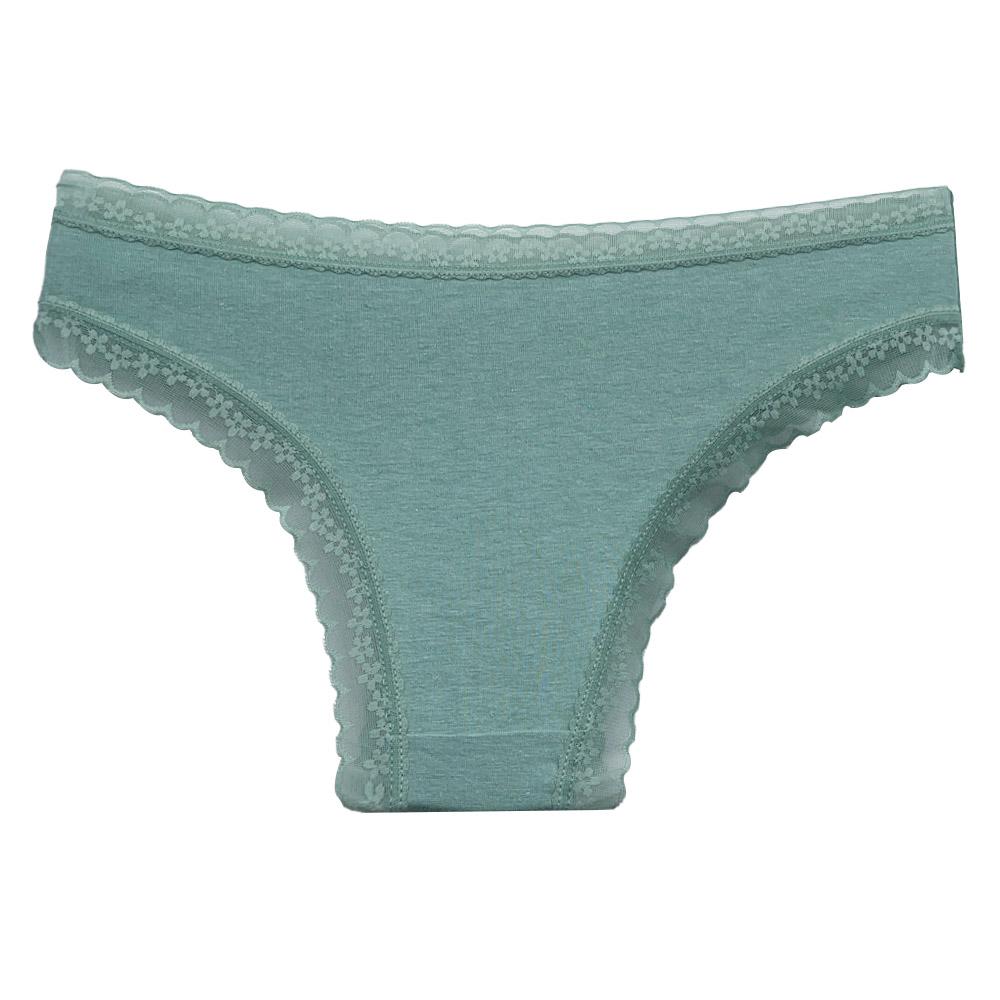 5 Pcs/Kit Women Cotton Panties Sexy Lace Lingerie Low Waist Underwear Girls Briefs M-XL Underpant