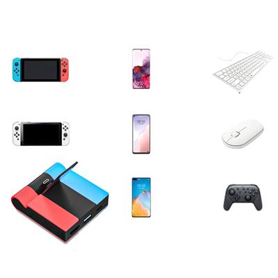 Multifunctional TV Docking Station Replacement Dock with USB Port Travel TV Docking Station ABS Docking for Switches