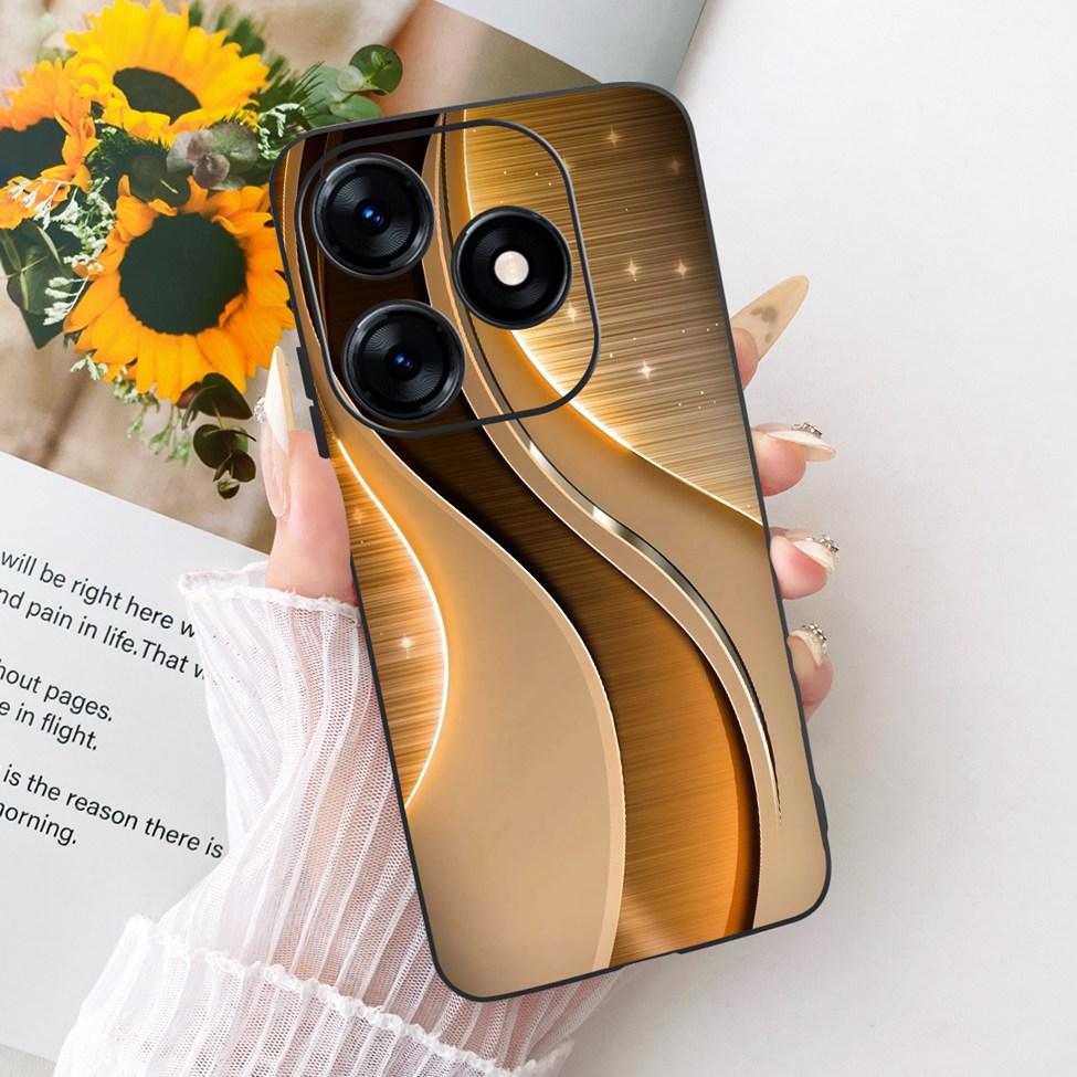 Case For Tecno Spark 10 Cover KI5q Cute Cat Fashion Butterfly Painted Casing For Techno Spark 10 Bumper