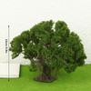 Altezza 12/15 cm Albero Modello in Filo di Qualità Superiore Decorazione Paesaggistica Micro Paesaggio Tavolo di Sabbia Scenografia Parco Tessuto Fai da Te