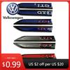 OPQ1 2026 Hot For Volkswagen VW GTI Golf 2 3 4 5 6 7 MK2 MK3 MK4 MK5 MK6 MK7 MK8 2Pcs Metal Car Side Fender Bumper Strip P