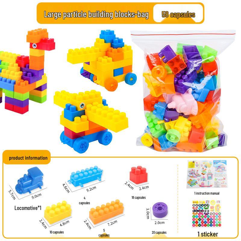Manufacturers Plastic Educational Building Blocks for Kids - Enlightenment Toys for Boys - Clearance Sale