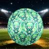 1pc Green Sparkle Bear Size 5 Soccer Ball Professional Match Training Football Indoor &Outdoor Sports Ball Lightweight Durable C65104