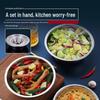 HOCUF Thickened Stainless Steel Multi-Purpose Bowl
