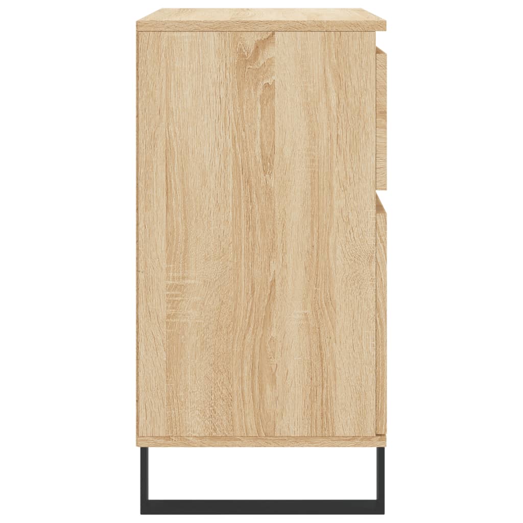 Chest of Drawers, Sonoma Oak, 60X35X70 Cm, Wood-based Material