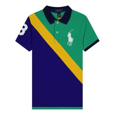 Ralph Lauren Childrens/Kids Colour Block Regular Athletic Rugby Shirt