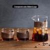 Tirolona Glass Pour-Over Coffee Server Set