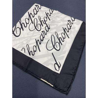 Used [441301077308] New and Unused Chopard Silk Scarf Logo Monotone