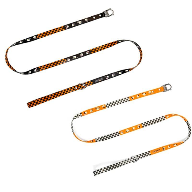 Leash Outdoor dog walking cat anti-explosion rush contrasting color dog collar leash dog leash