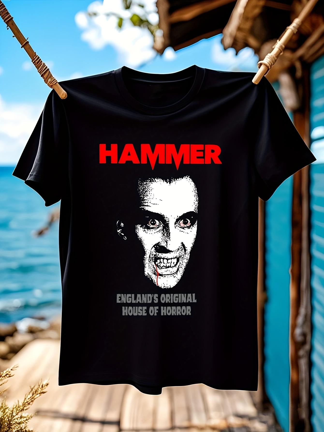 Hammer Films Scars of Dracula Vintage Horror Movie T-shirt - Classic Hammer Graphic Tee S