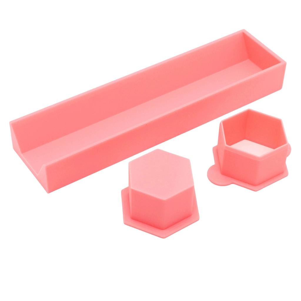Backform Set Herz Quadrat Sechseck Oval Rund Form Antihaft für Backen