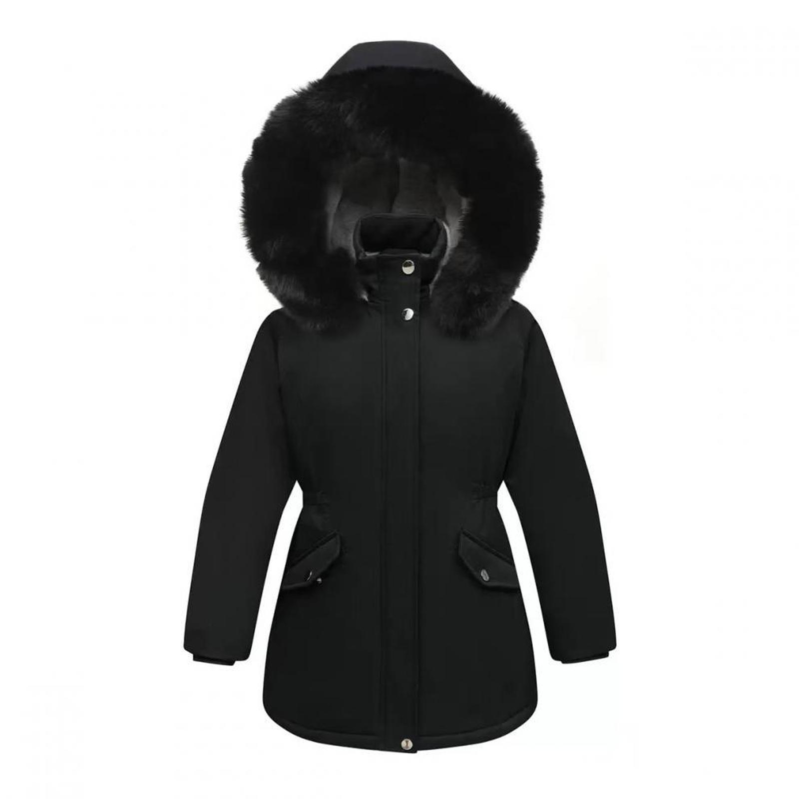 

Детское модное пальто 150 чёрный