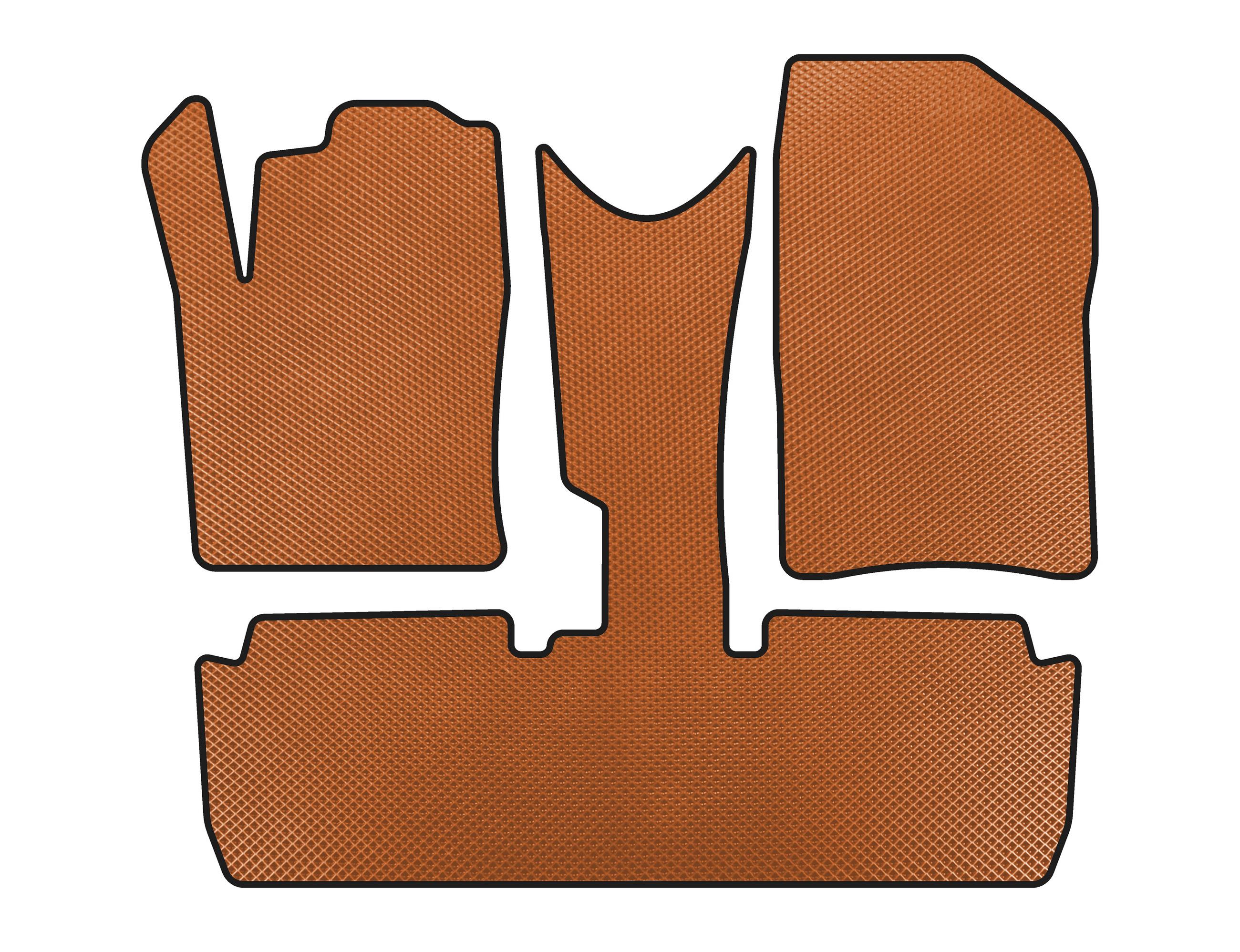 

EVA mats (To the restyling, Orange) for Citroen Xsara Picasso