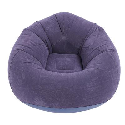 Air Sofa, Air Couch, Beach Chair, Air Cushion, Air Bed, Air Mattress, Sofa, Footrest, Lounge Chair, 75x75x45cm (Dark Navy)