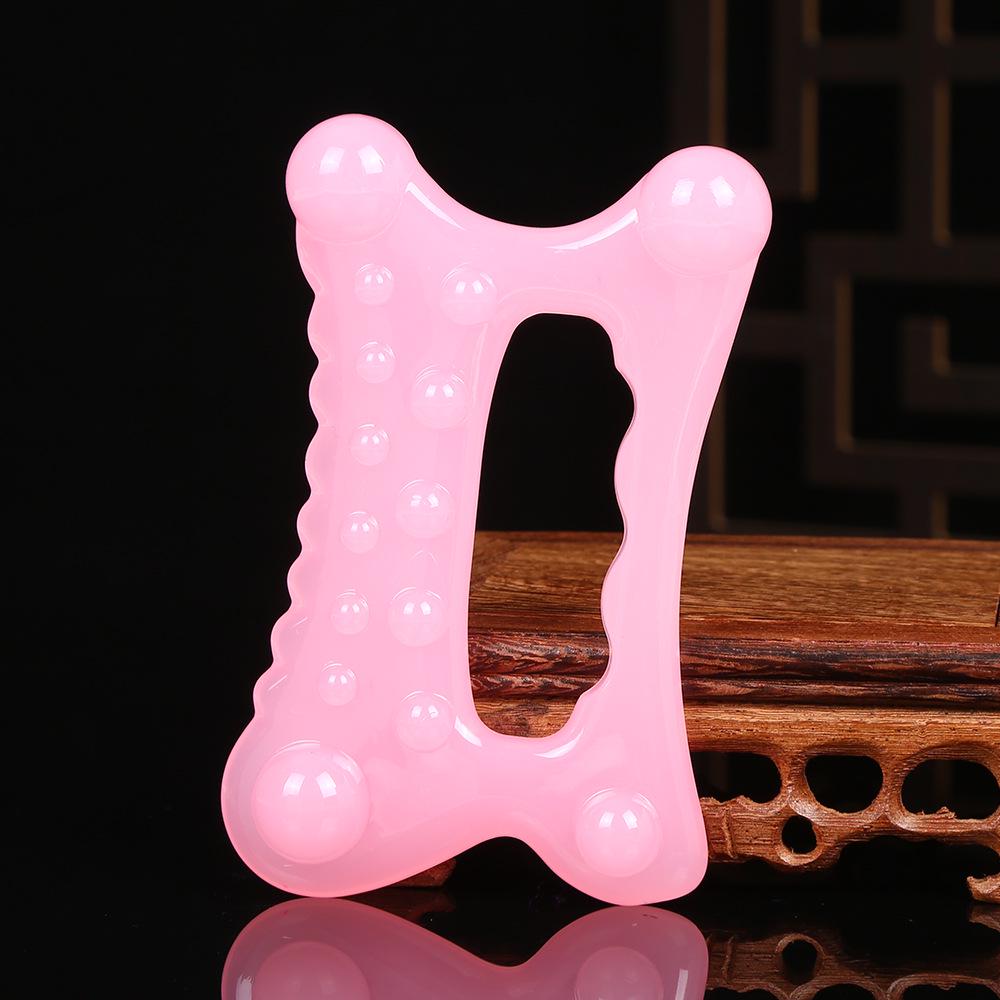 Nicht-Keramisches Wellenförmiges Gua Sha Werkzeug für Gesichts- und Körpermassage