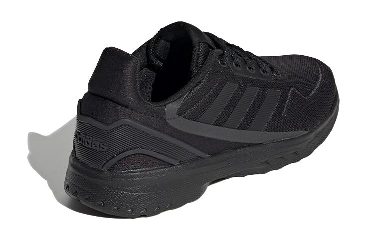 adidas Neo Nebula Ted Slip Resistant Cushioning Abrasion Resistant Low Top Kids' Running Shoes Black Kids' EH2543