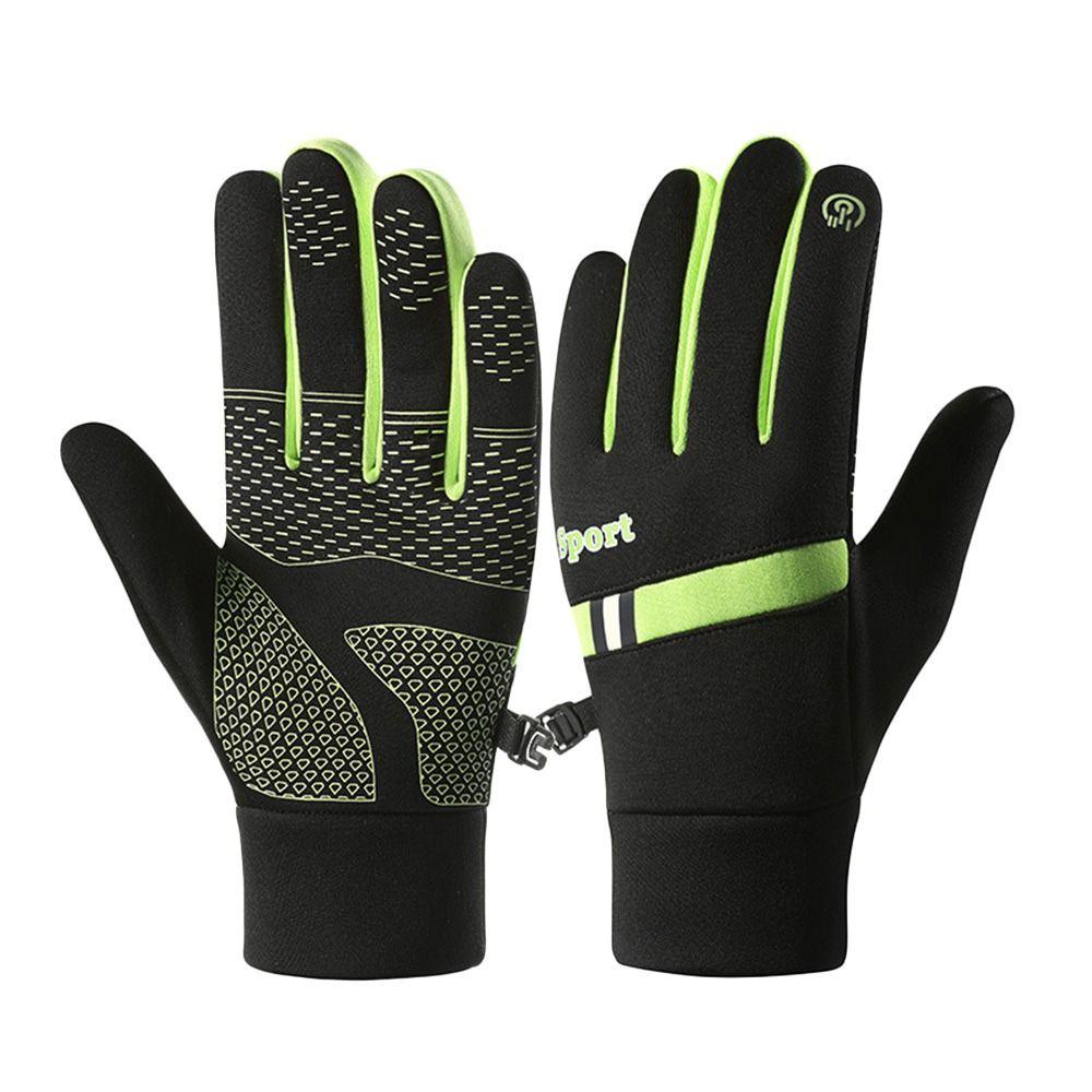 Nonslip Touchscreen Mitten Lining Fleece Cycling Gloves Fashion Winter Gloves  Outdoor