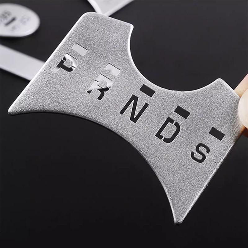 For Jaguar XF Sticker Gear Button Accessories For Car Interior Replacement Parts X250 Center Console Button Cover 2010 To 2015