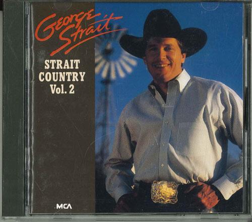 

CD GEORGE STRAIT - Strait Country Vol.2 WMC5192 MCA 1990 Japan Folk Used