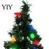 Energy Efficient Solar Yard Decor Powered Christmas Tree Lights, Outdoor Waterproof LED Artificial Tree, Winter Festive Patio Lighting 8 Modes