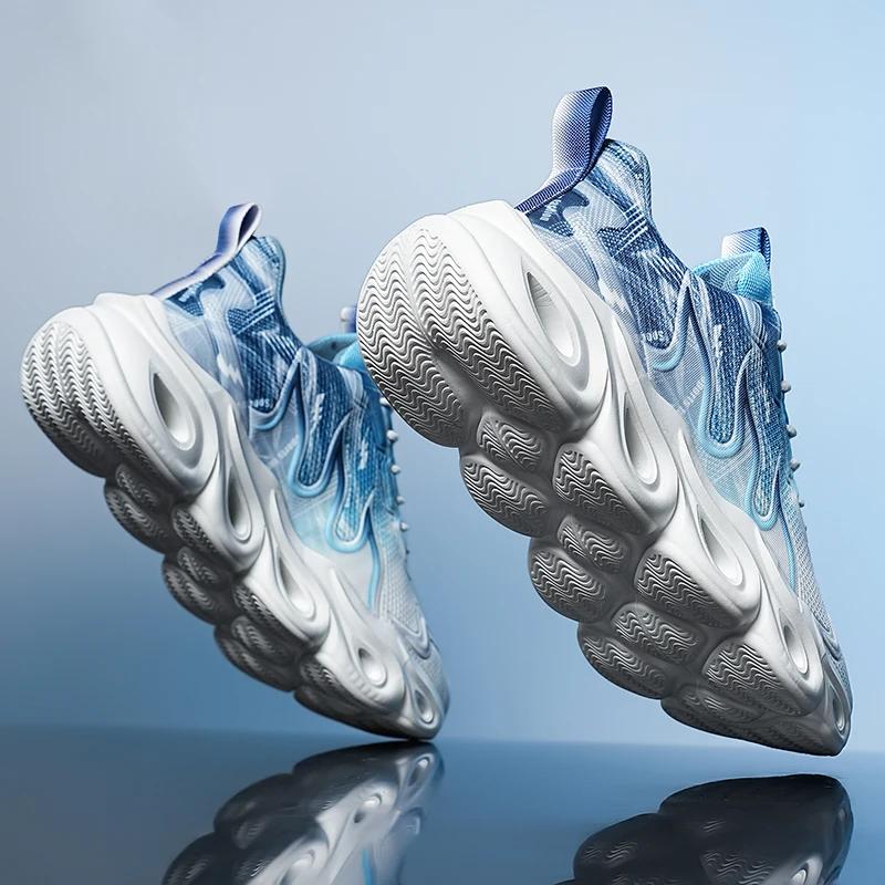 Hommes chaussures baskets mâle Tenis chaussures de créateur de luxe hommes chaussures décontractées plate-forme chaussures mode lame mocassins chaussure de course pour hommes