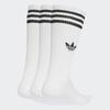 Adidas 3 Stripe Hi Crew Socks 3 Pack Jv7416