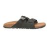 Chaco Mens Lowdown Leather Open Toe Flatform Slides