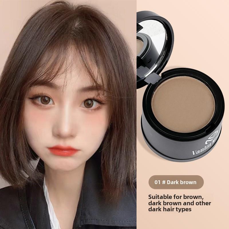Fanlin Meidai Waterproof Hairline Powder for Natural Hairline Coverage and High Forehead Concealment.